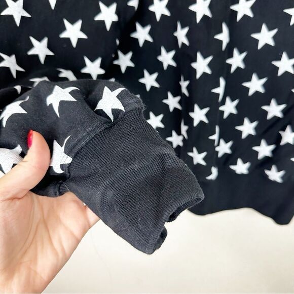 Champion Reverse Weave Overall Stars Sweatshirt with Applique Logo Vintage XXL - Picture 4 of 7